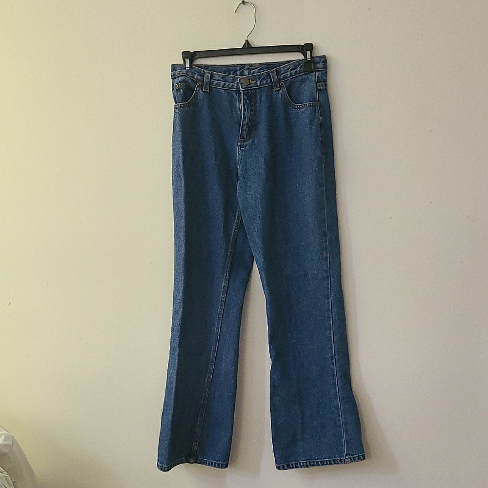 Simply Basic Straight Leg Jeans Classic Style